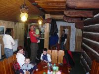 společenská místnost s výčepem