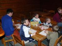 povinné malování s dětmi