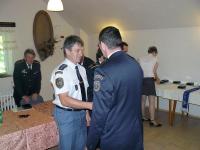 předání pamětní medaile - Tomáš Beinhauer