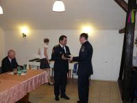 předání pamětní medaile - Martin Čech